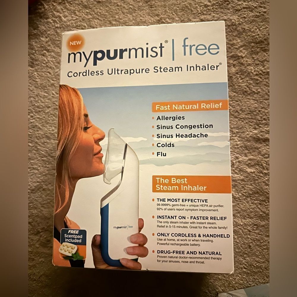Mypurmist portable handheld humidifier
